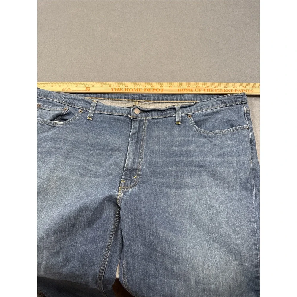 Levi's 541 men's jeans 50x32 straight leg light wash